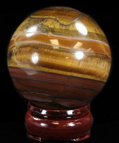 Polished Tiger's Eye Sphere #37610